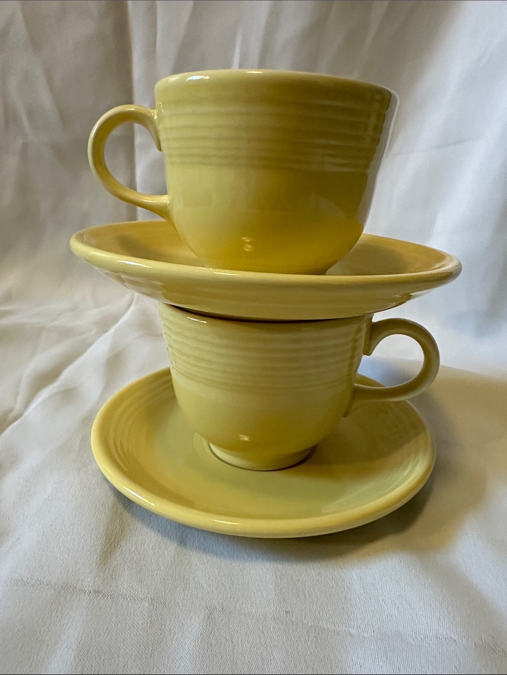 Homer Laughlin Fiesta Yellow Ceramic Set